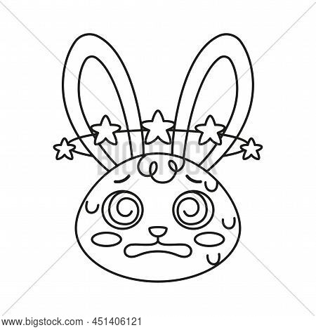 Isolated Shock Rabbit Vector & Photo (Free Trial) | Bigstock