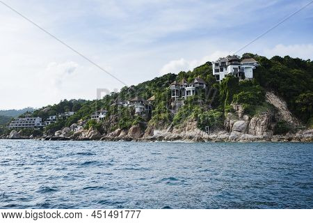 Beautiful Rock Clif At Koh Tao Island Southern Of Thailand