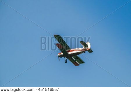 Minsk Region, Belarus - May 26, 2018: The Aircraft Of The Ministry Of Emergencies Of The Republic Of