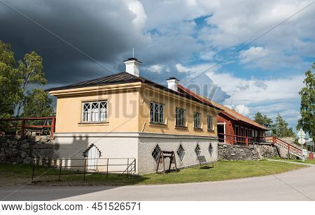 Sala Silvergruva, Vastmanlands Lan - Sweden - 08 07 2019 Dwelling At The Silver Mine Site With Upcom