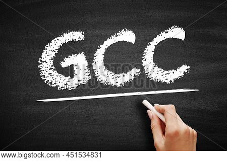 Gcc Gulf Cooperation Council - Regional, Intergovernmental Political And Economic Union, Acronym Tex