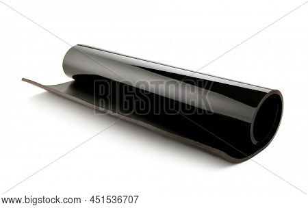 Flexo printing plate isolated on white 