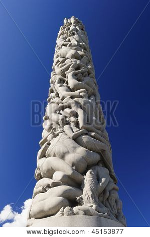 Vigeland Sculpture arrangiamento, Parco Frogner, Oslo, Norvegia