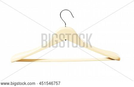 Cloth Hanger. 3d Illustration Isolated On White Background