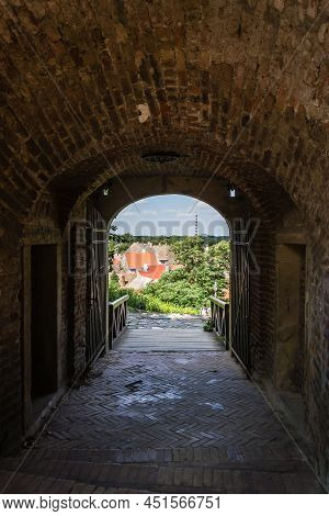 Medieval Petrovaradin Fortress Novi Sad Serbia.