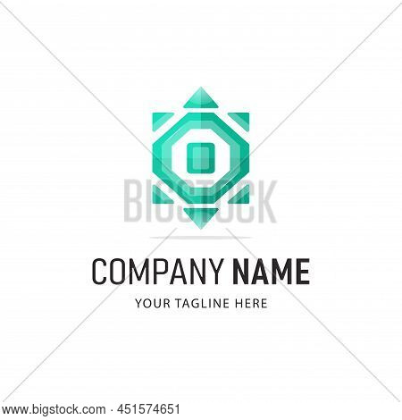 Colorful Abstract Logo Design. Gradient Style Company Logo