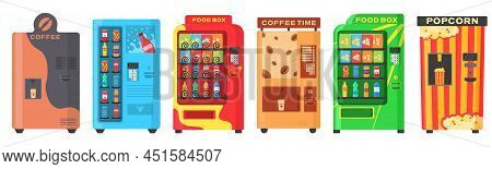 A Vending Machine, Automatic Machine, Automat Food