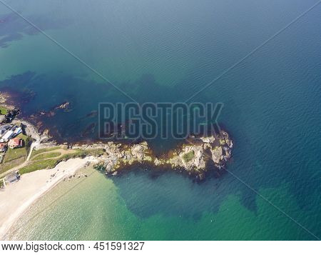 Aerial View Of Village Of Lozenets, Bulgaria