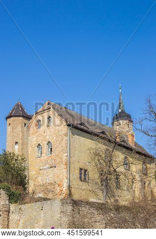 Historic Towers Of The Castle In Seeburg, Germany