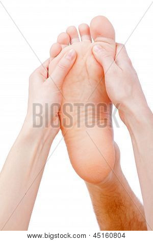 Fußmassage
