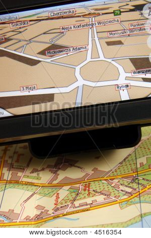 Gps และแผนที่