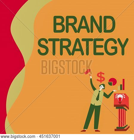 Conceptual Caption Brand Strategy. Business Overview Long Term Marketing Support For A Product Marke