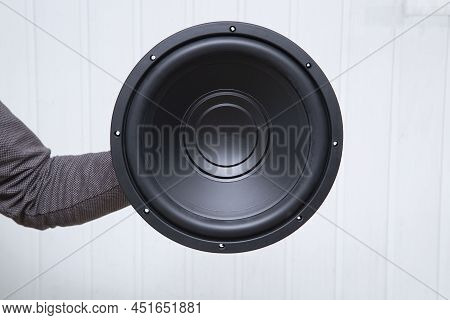 A Subwoofer For The Car.car Audio System.music In The Car.