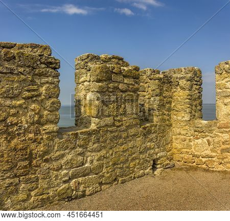 A Wall Of Akkerman Fortress In Bilhorod-dnistrovsky, Odessa Region, Ukraine