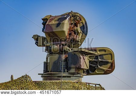 Belgrade, Serbia - September 2, 2012: Russian 1s91 Radar From 2k12 Kub Mobile Surface-to-air Missile