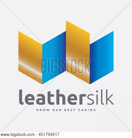 Silky Leather Brand Logo Can Be Suitable For Comfortable Leather Fashion Brand, Corporate And Indust