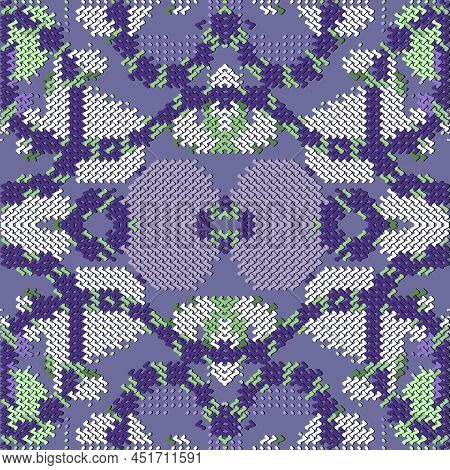 Hounds Tooth Seamless Pattern. Beautiful Textured Houndtooth Vector Background. Grunge Repeat Tapest