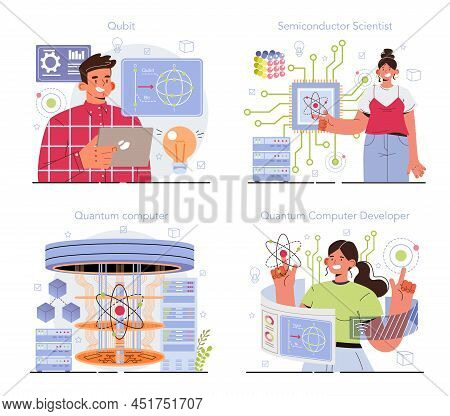 Quantum Computer Developing Set. Innovative Calculations Technology