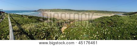 Amoreira beach in South-West Alentejo and Costa Vicentina Natural Park, Portugal