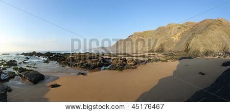 Castelejo หาด Alentejo ตะวันตกเฉียงใต้และสาธารณรัฐ Vicentina อุทยาน โปรตุเกสเที่ยว