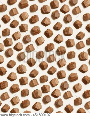 Tumi Ishi Japanese Desktop Game Meditation, Eco-friendly Wooden Polygonal Stones For Building High T