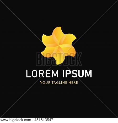 Colorful Abstract Logo Design. Gradient Style Company Logo