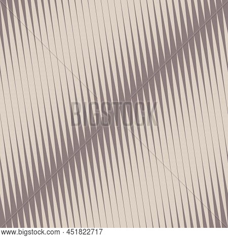 Halftone Line Background. Vector Seamless Pattern With Diagonal Lines, Half-tone Stripes. Monochrome