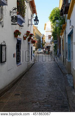 The Old Center Of Cordova On Andalusia In Spain