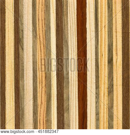Wooden Marquetry, Patterns Created From The Combination Of Different Woods, Wooden Floor, Parquet, C