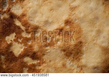 One Roasted Ruddy Pancake Texture - Close Up