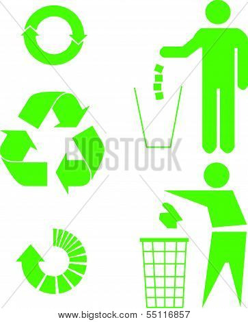 Recycle signs