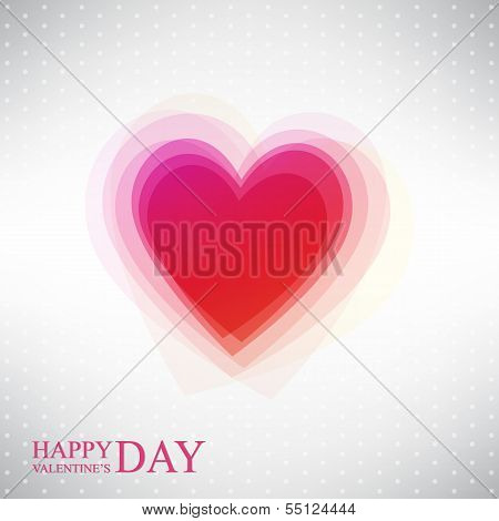 Abstract Heart By Valentine's Day