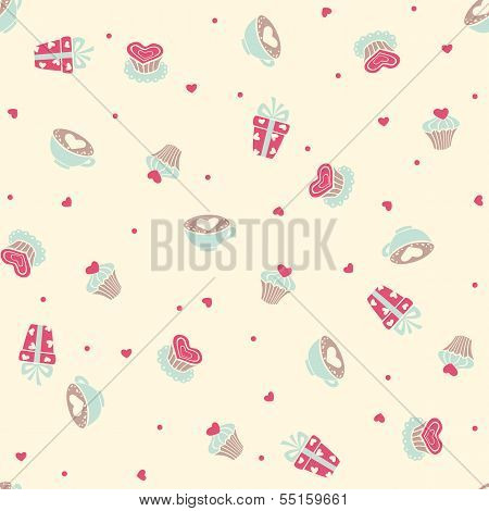 Valentine's Seamless Pattern