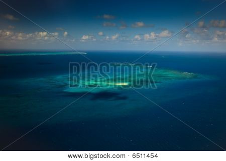 Upolu Cay Great Barrier Reef helikopter Landing Pad