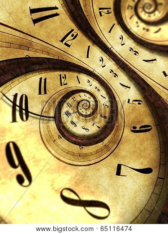 Abstract Time Background