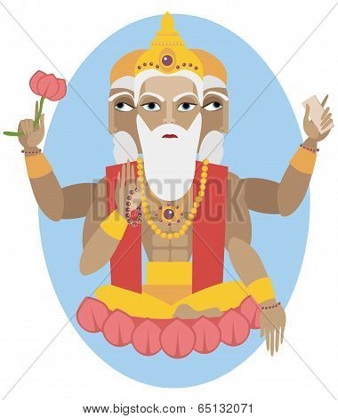 Lord Brahma flute