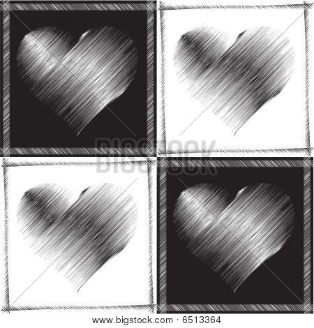 รูปวาเลนไทน์จำแนก ด้วยหัวใจ