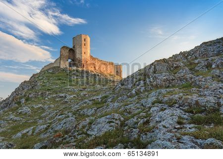 Antique Fortress Ruins. Enisala