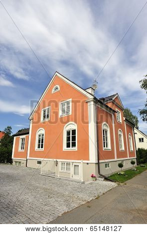 Swedish middle class home.