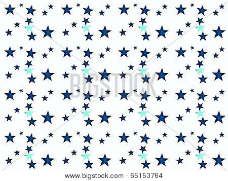 Abstraction background with a stars