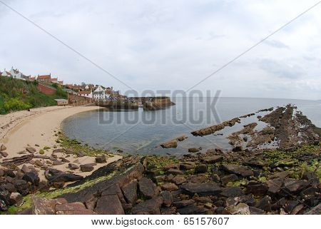 Crail Beach and Harbour