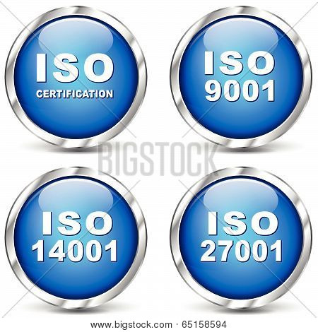 Iso Certification Icons