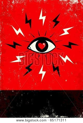 Eye And Lightning