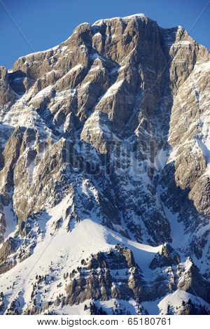 Sunrise in Telera Peak, Partacua Mountains, Tena Valley, Pyrenees, Huesca, Aragon, Spain
