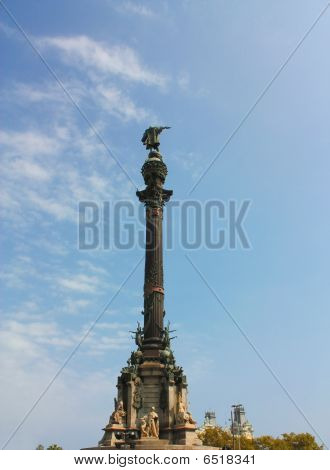 Christopher Columbus socha, Barcelona