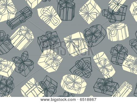 Cadeaux Seamless Pattern