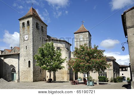 Market Square Of Lauzerte