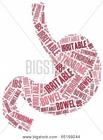 Tag or word cloud stomach disease related