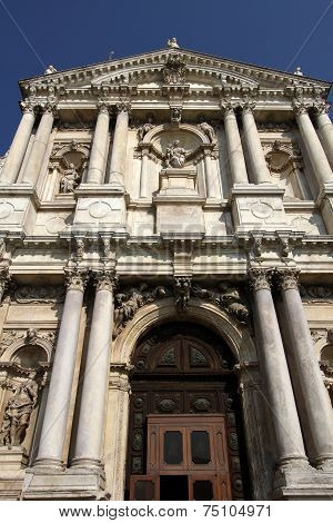 Church Degli Scalzi In Venice