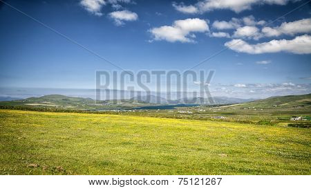 An image of the irish landscape at Portmagee
